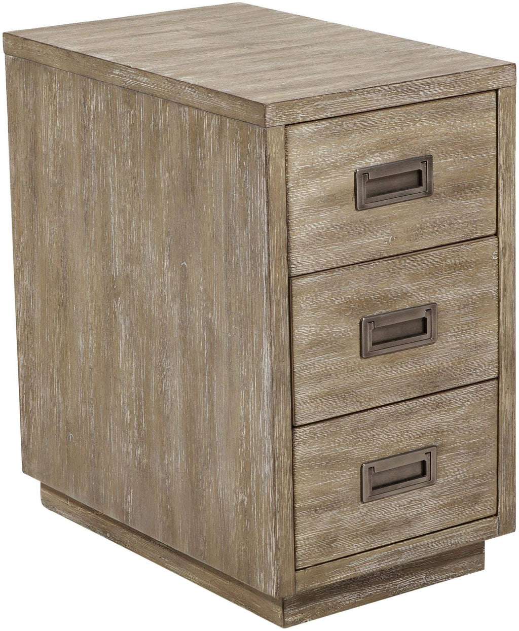 Acacia Wood Three Drawer Side Table T60841