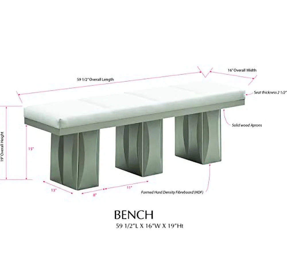 8-Piece Pedestal Wood Dining Set C9255