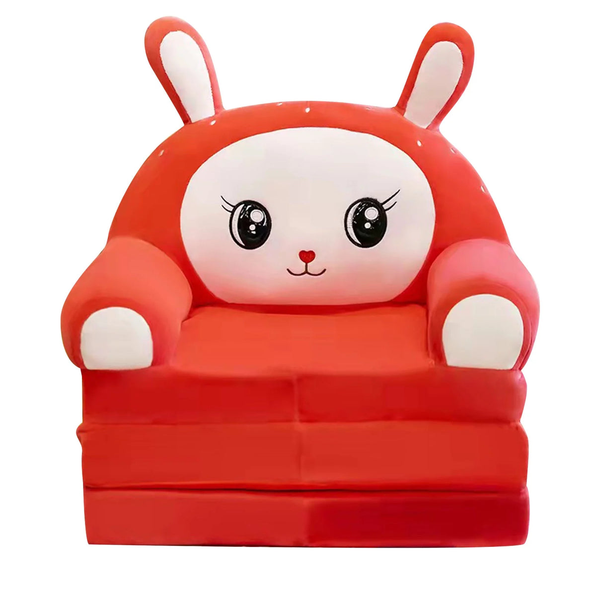 Plush Foldable Kids Sofa Armchair 2 In 1 Sofa Bed L25357