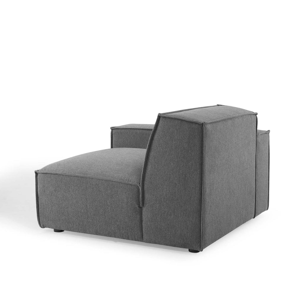 Charcoal Grey Fabric Modular Sofa A5208