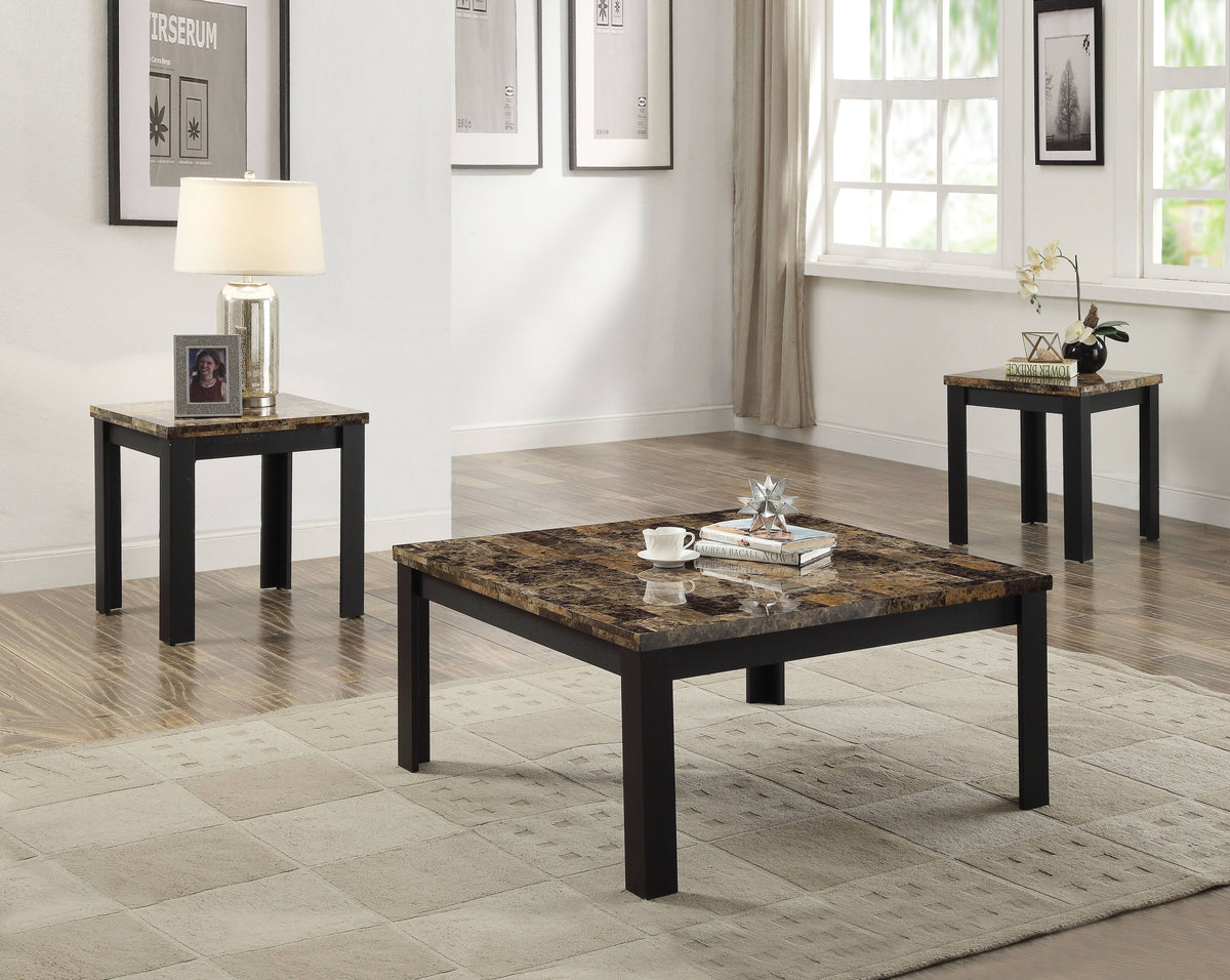 3 Piece Coffee and End Table Set E8309