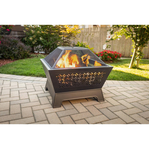 26x22 Square Wood Burning Fire Pit P761