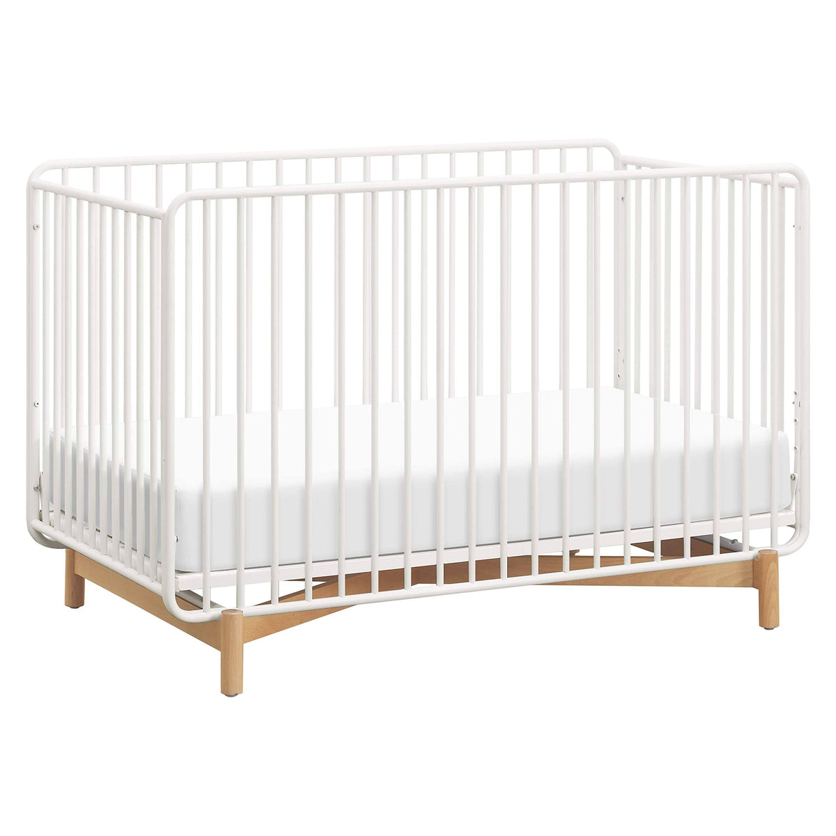 Metal Crib with Toddler Bed Conversion Kit N73582