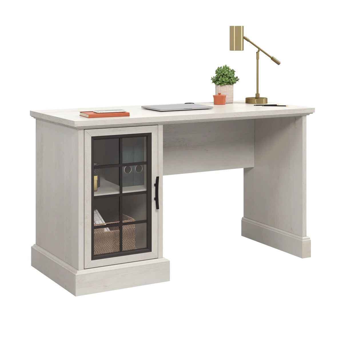 Engineered Wood Desk in Winter Oak Finish X802249