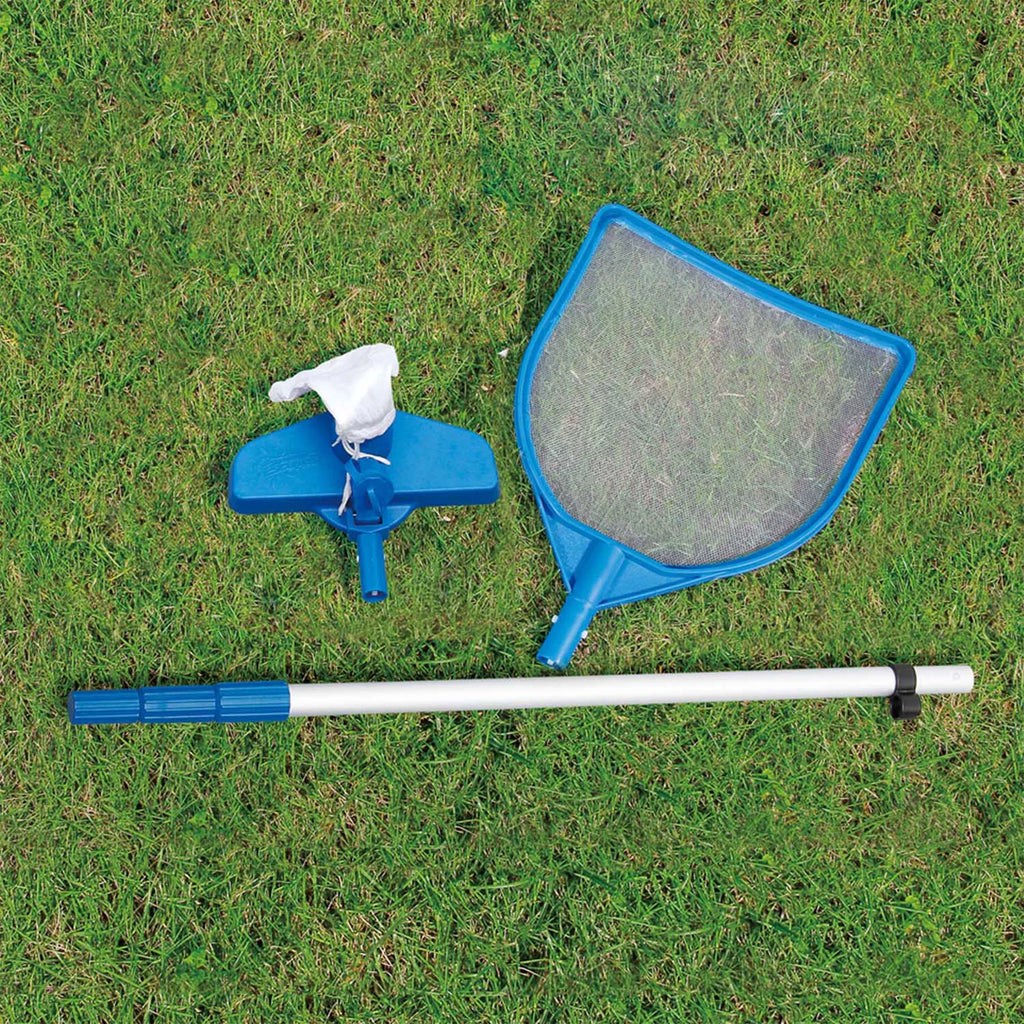 24 x 12 x 4.5' Rectangle Above Ground Frame Swimming Pool Set J8516