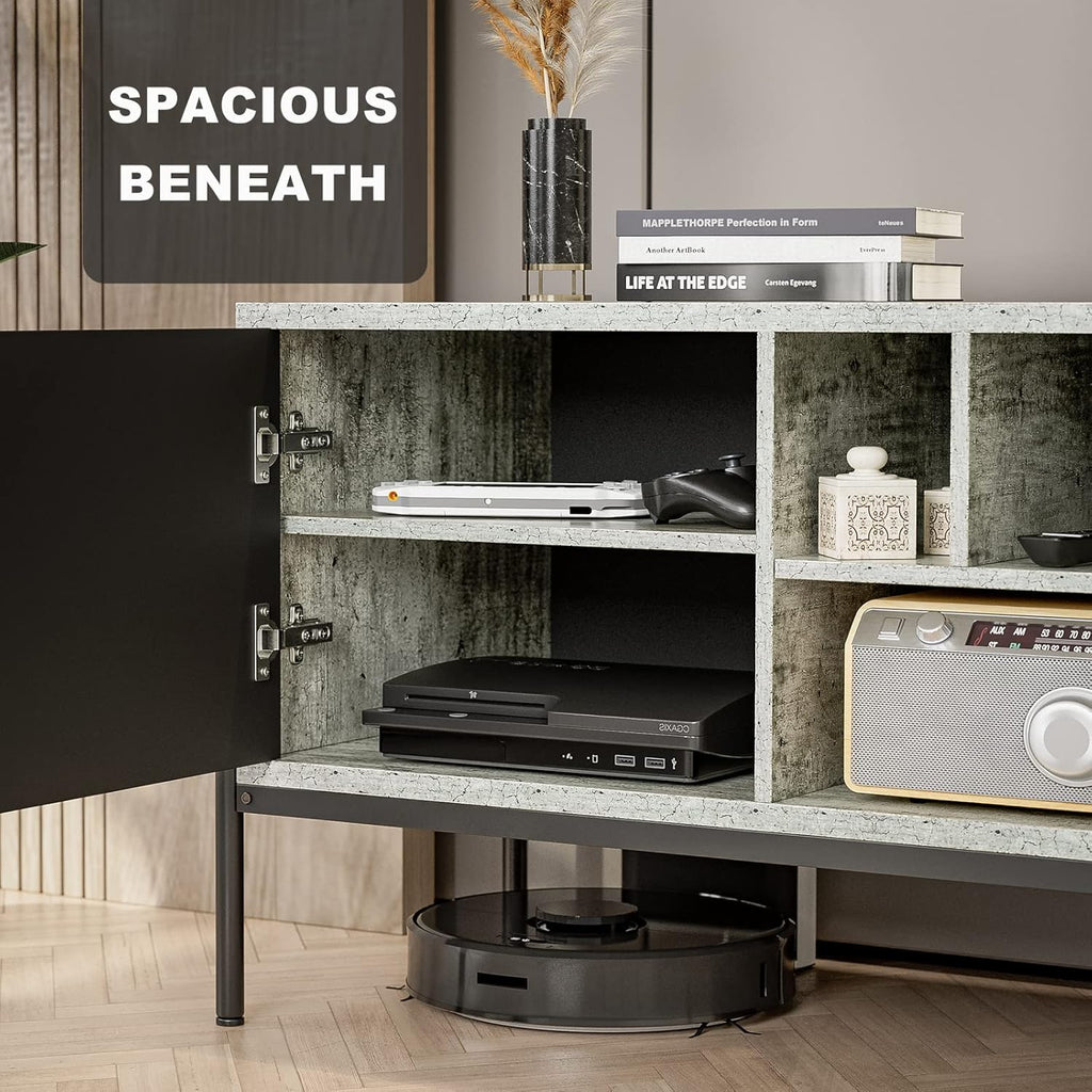 TV Stand with Storage and Open Shelves L82971