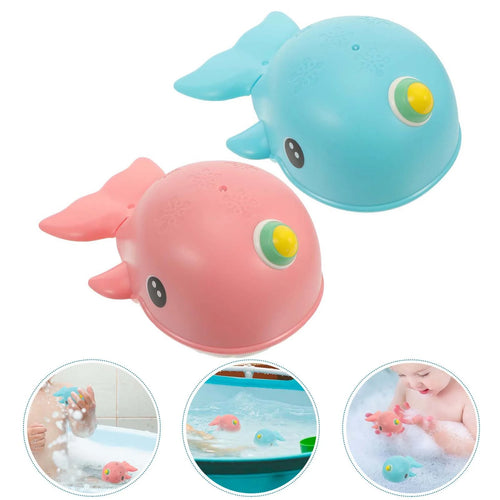 2 Pcs Wind-up Bathtub Toys G497