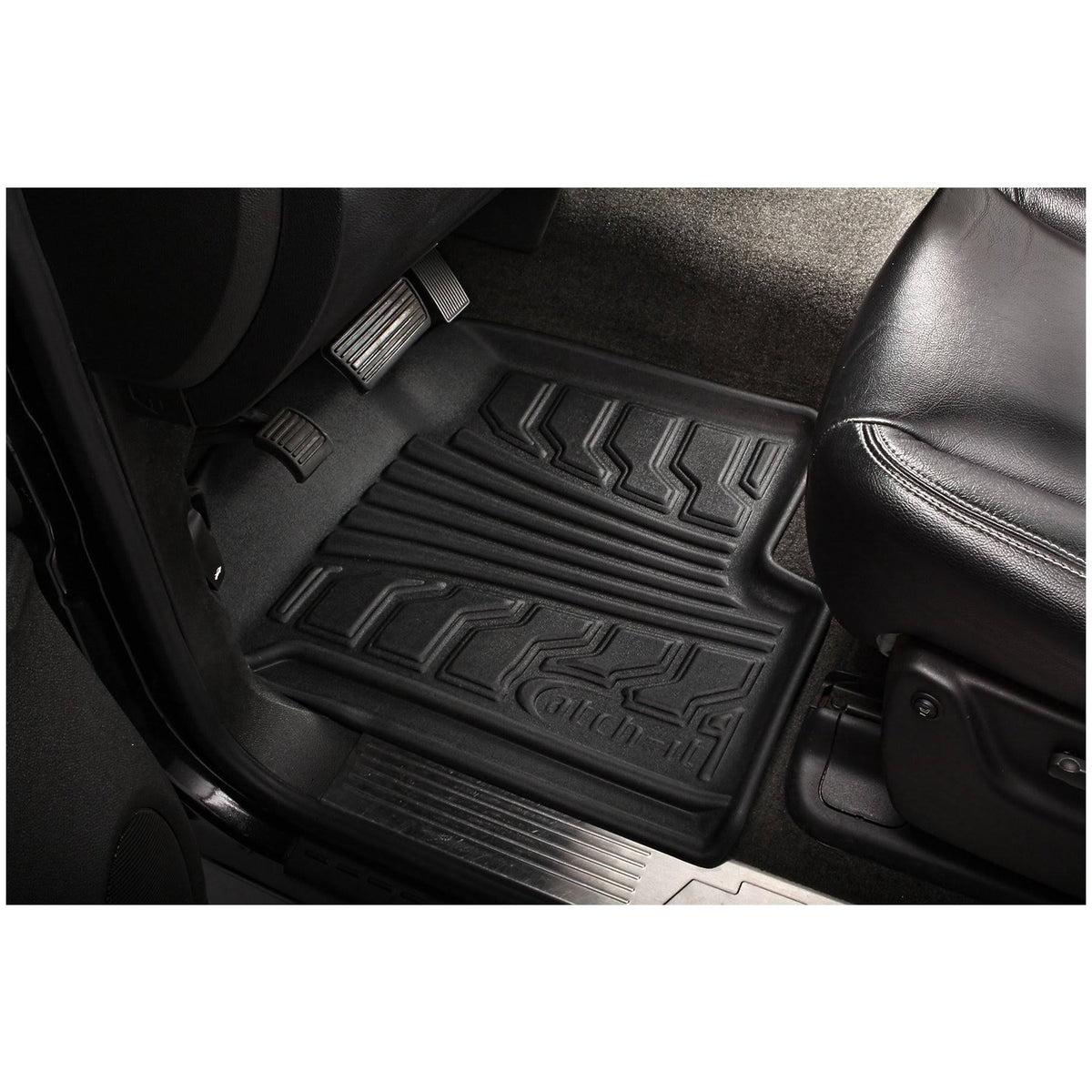 Black Vinyl Floor Mat T416652