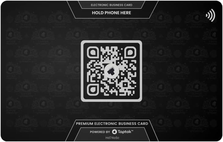 Metal Card Electronic Business Card Smart NFC Card C4266