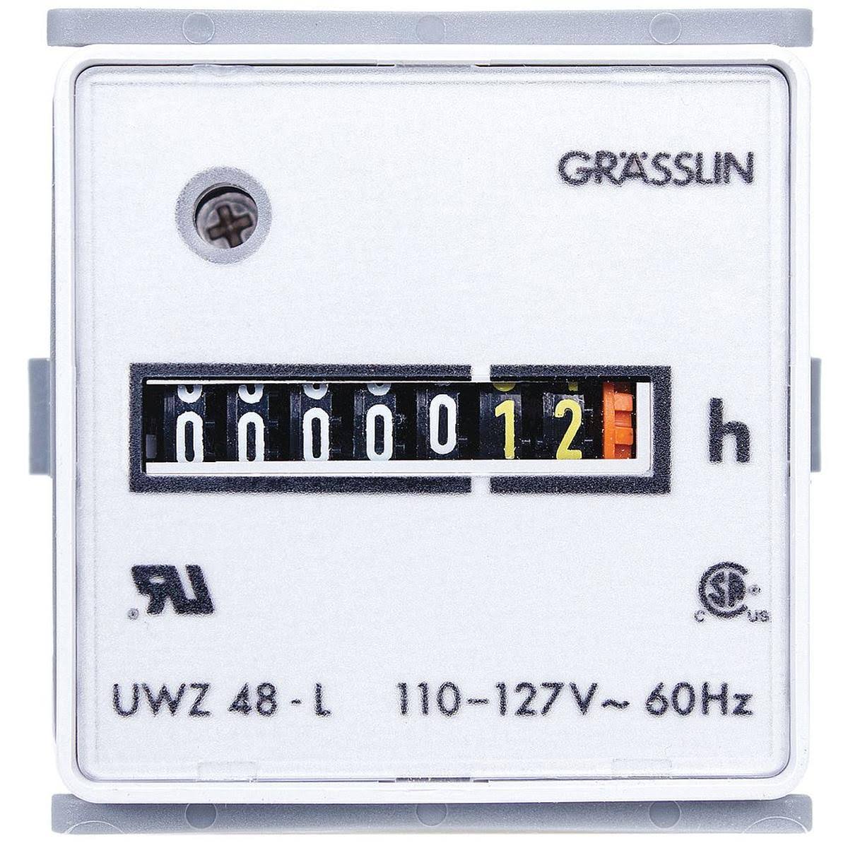 Flush Mount AC Hour Meter U9496