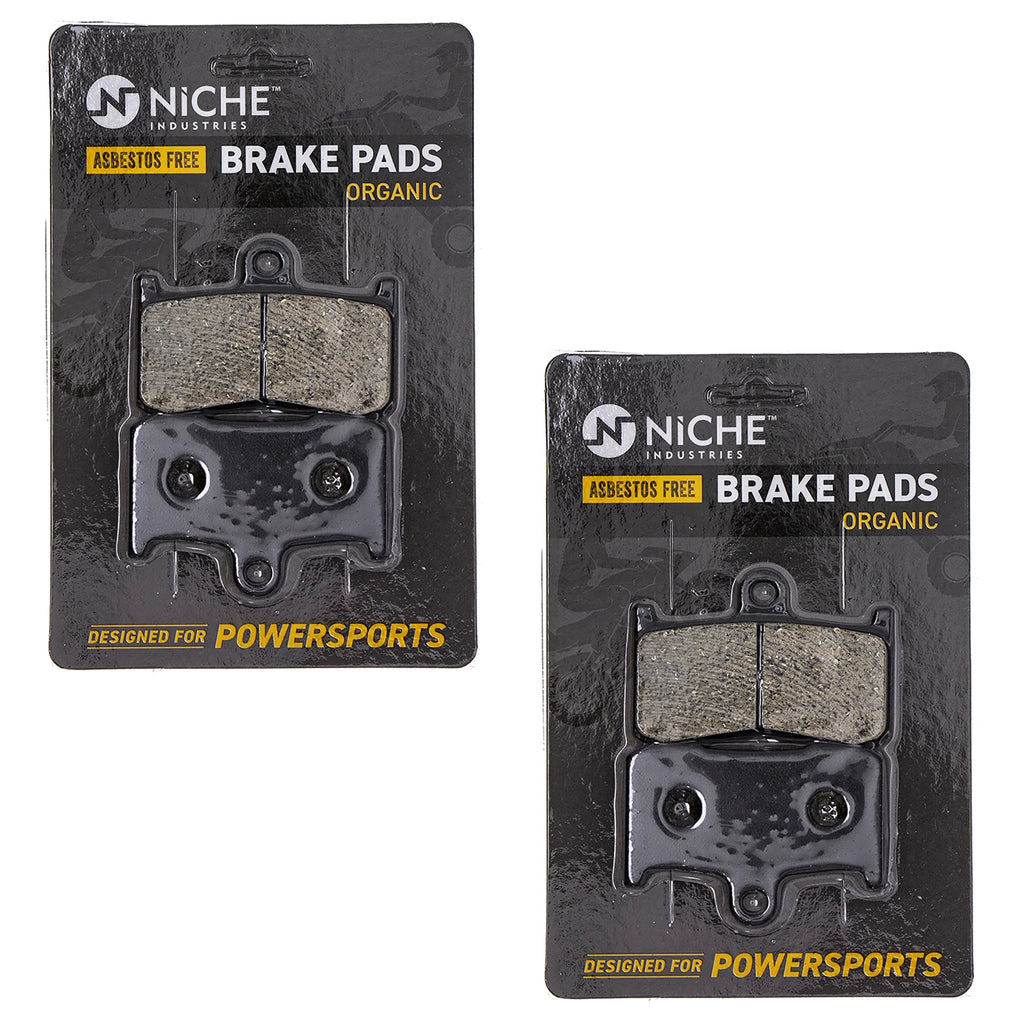Complete Organic Brake Pad Set for Victory Cross Country Motorcycle E80342
