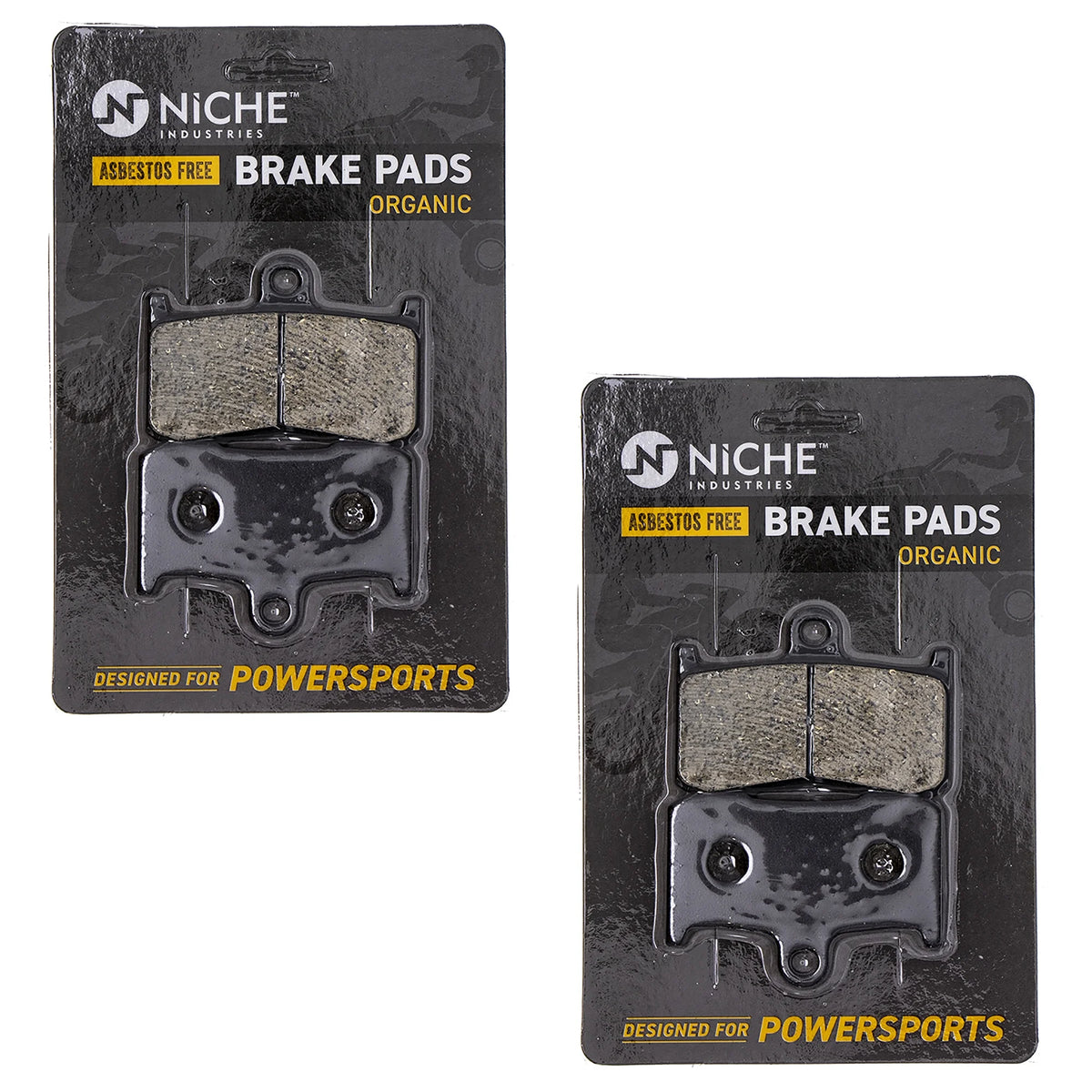 Complete Organic Brake Pad Set for Victory Cross Country Motorcycle E80342