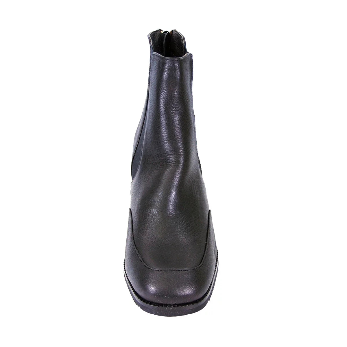Women's Wide Width Leather Ankle Boots B254