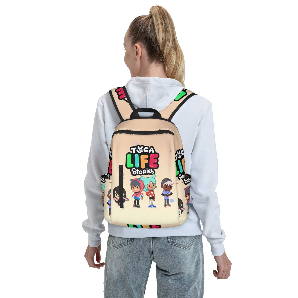Lightweight Unisex School Backpack for Kids Teens Adult K299