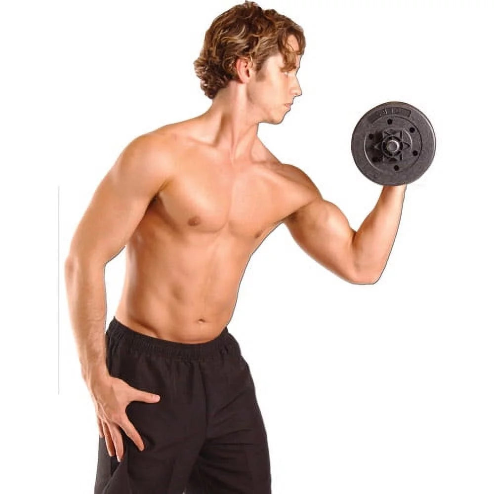 40-Pound Vinyl Dumbbell Set W58604