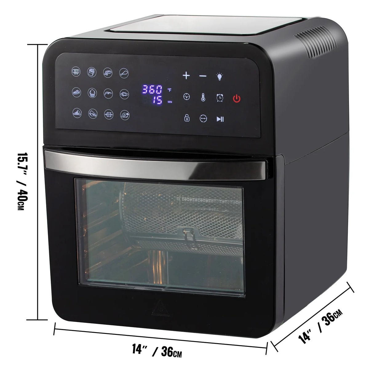 13QT 1700W Convection Toaster Pizza Oven H303034