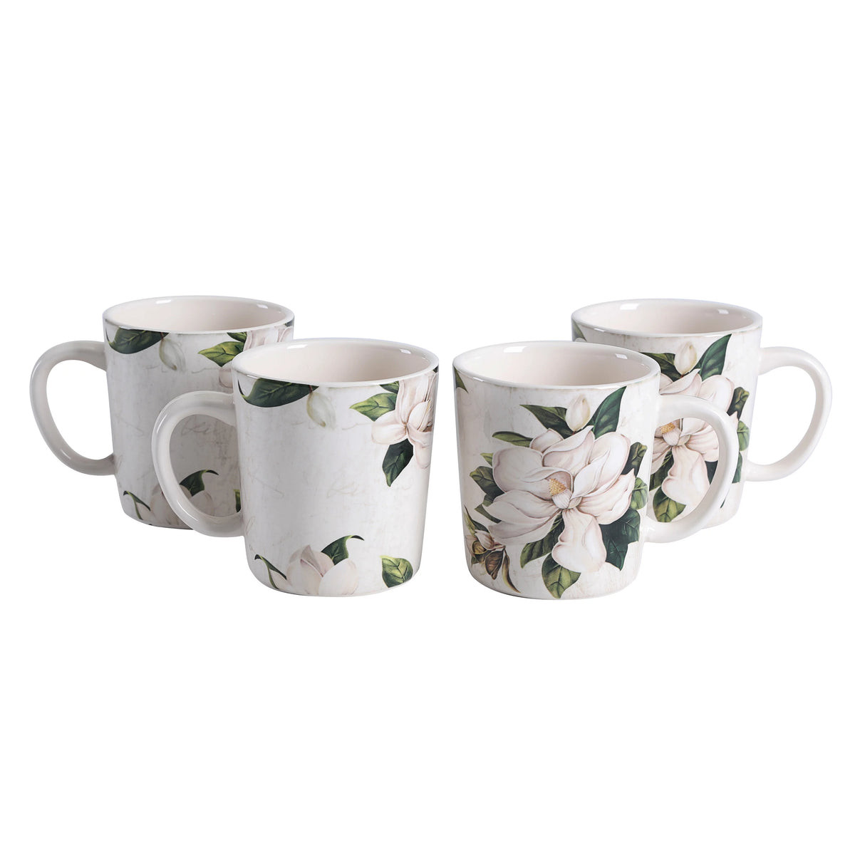 Ceramic Mugs Set of 4 E903220