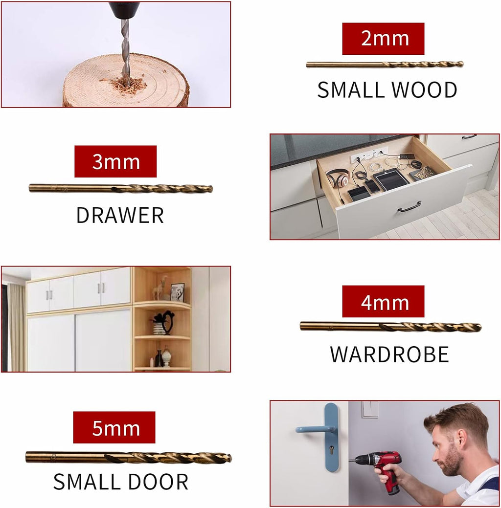 14-Piece Aluminum Alloy Cabinet Handle Template Jig Tool V434