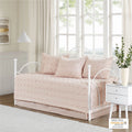 Cotton Tufted Pink 5 piece Daybed Bedding Set C6982