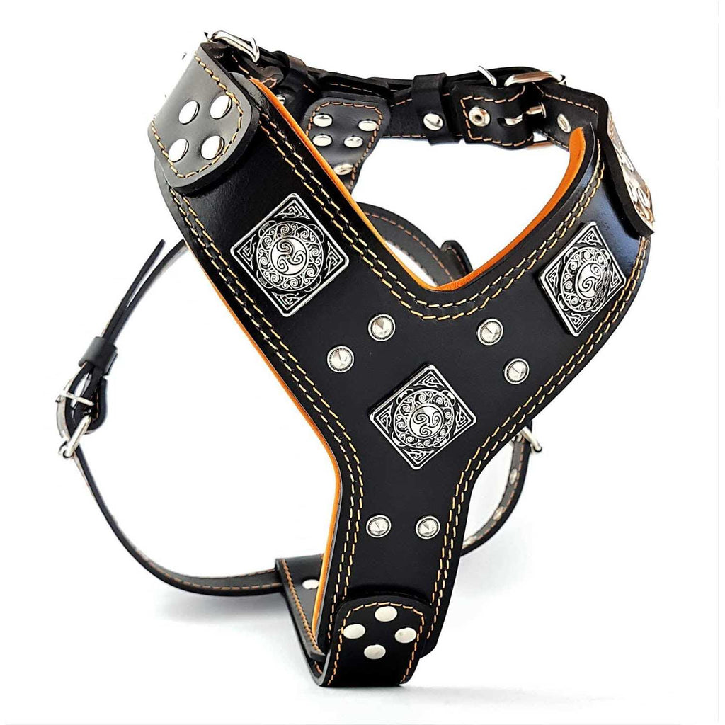Dog Leather Harness I97077