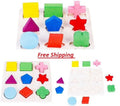 Wooden Colorful Shape Puzzle I904679