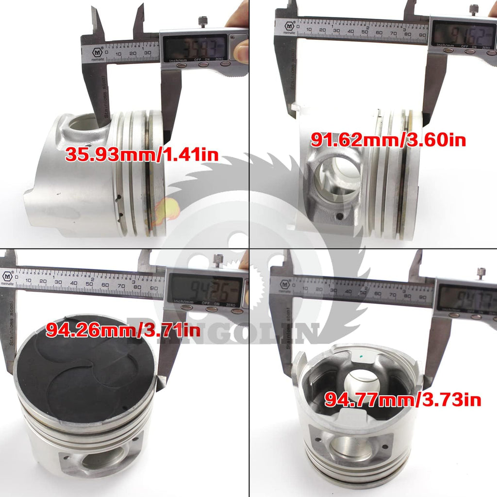 Engine Rebuild Kit for Excavator Spare Parts P108