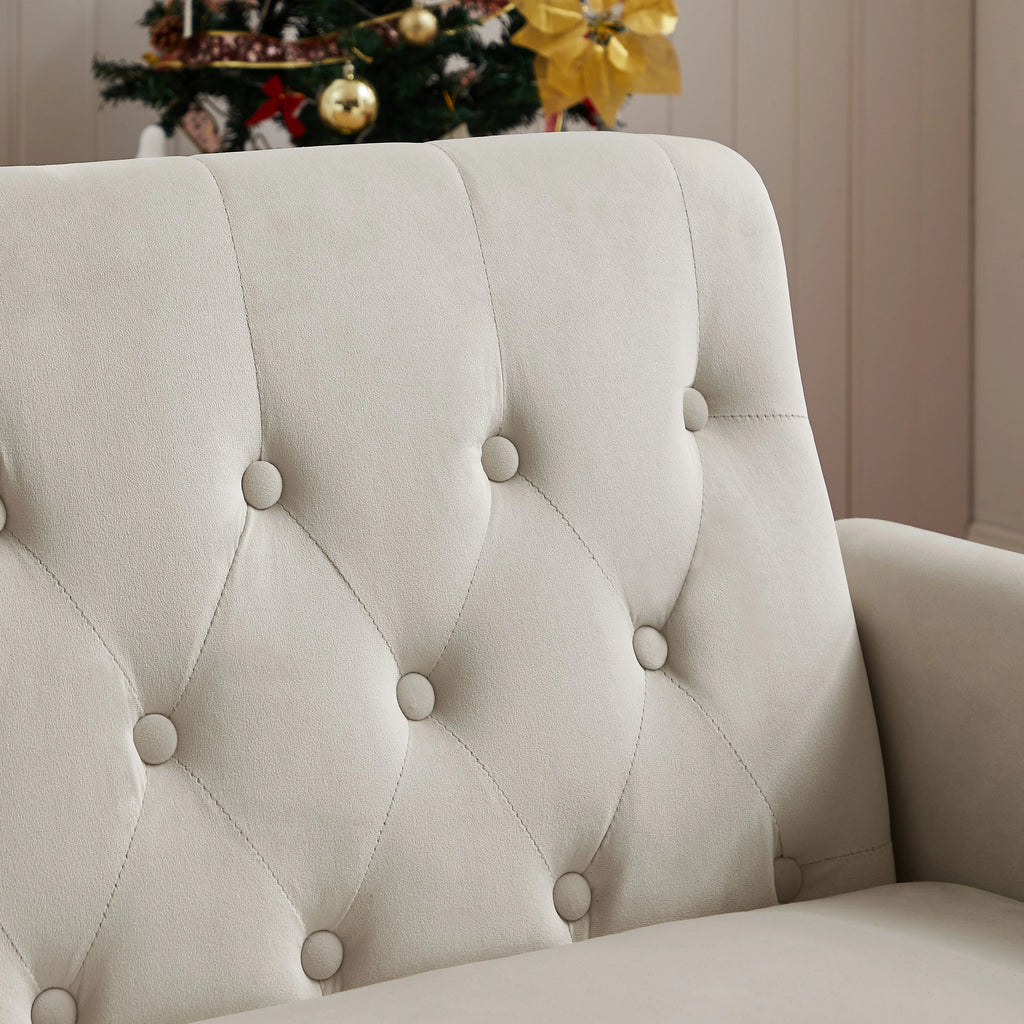 Velvet Convertible Sleeper Sofa Bed M48839