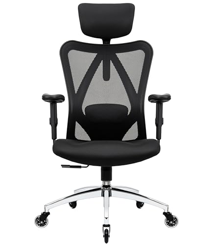 Ergonomic Office Chair with Lumbar Support and Breathable Mesh D959806
