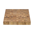 17 x 16 x 2 inch Thick End-Grain American Maple Solid Wood Cutting Board G4834