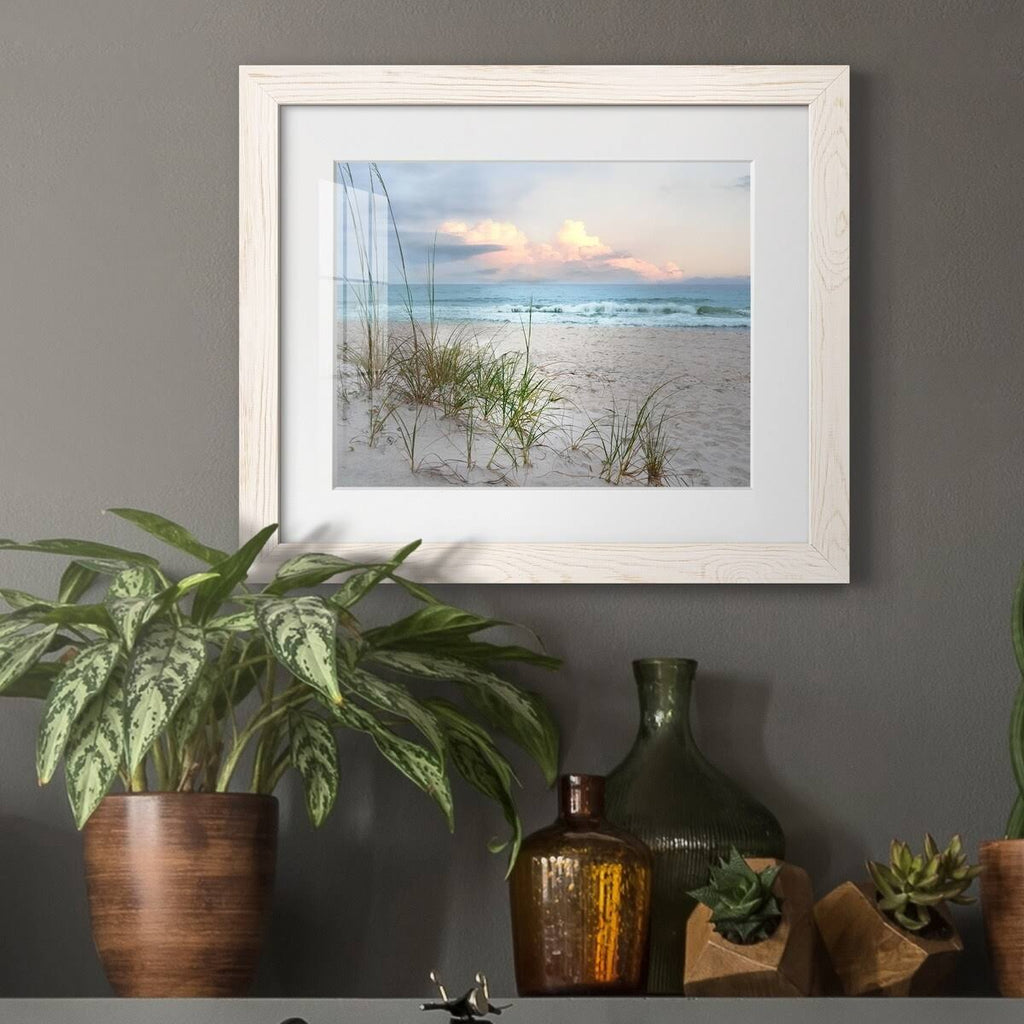 White Framed Print C242759