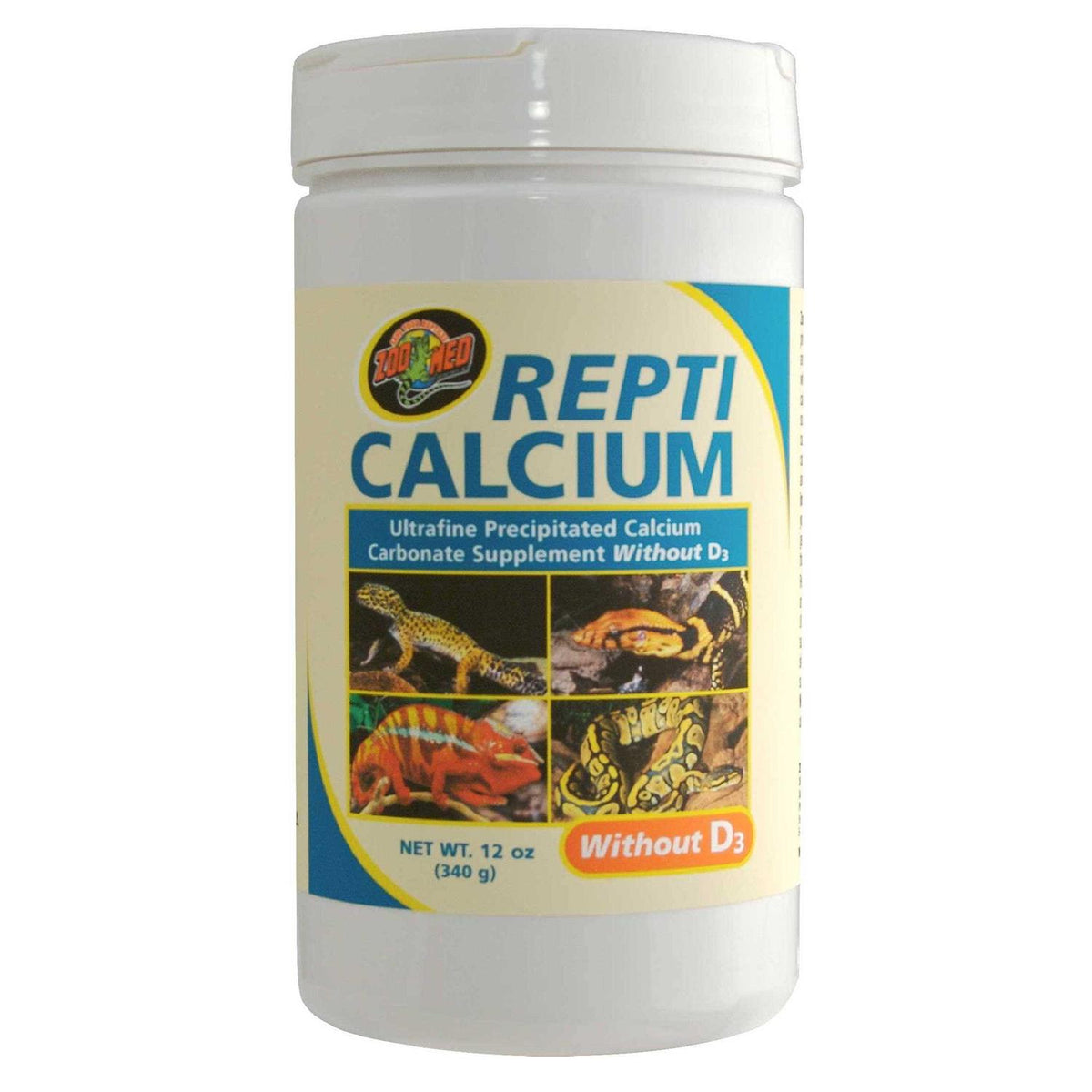 Reptile Calcium without D3 O807