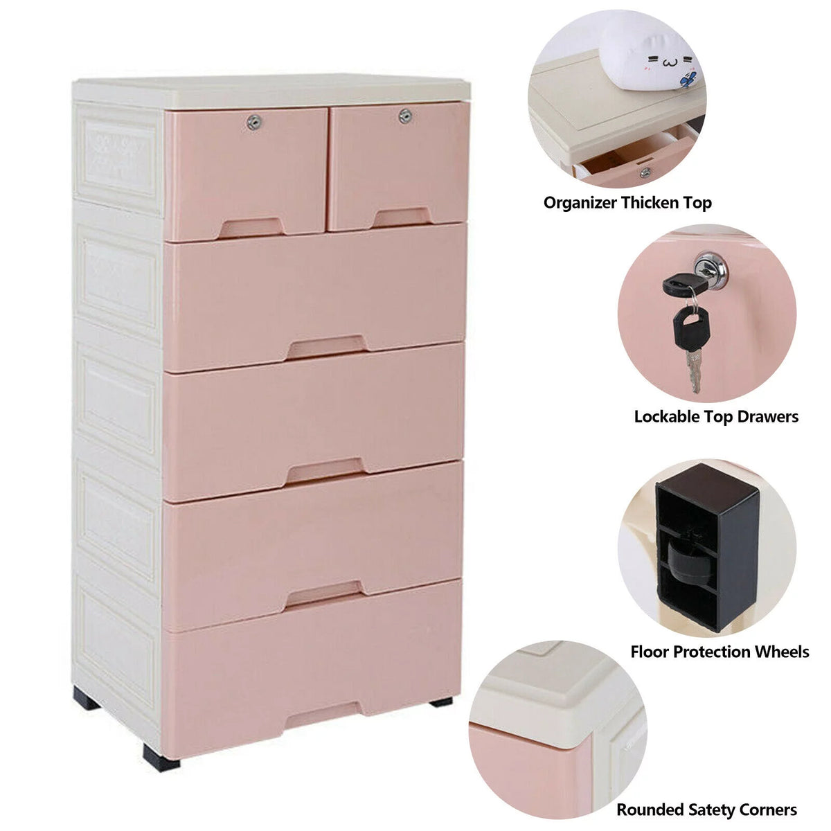 6 Drawer Storage Organizer S5688