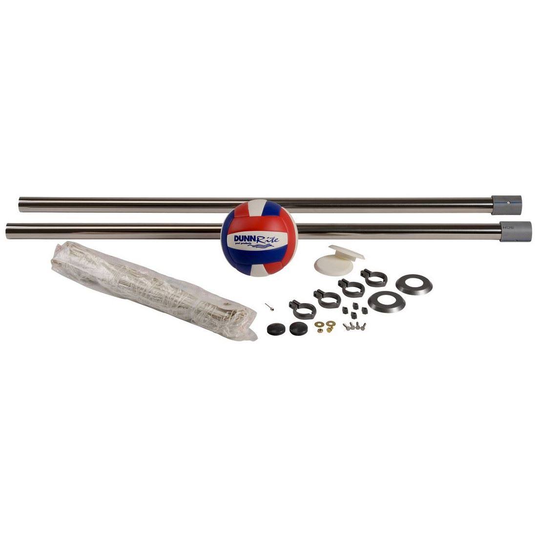 Stainless Deck Anchored Volleyball Set I4450