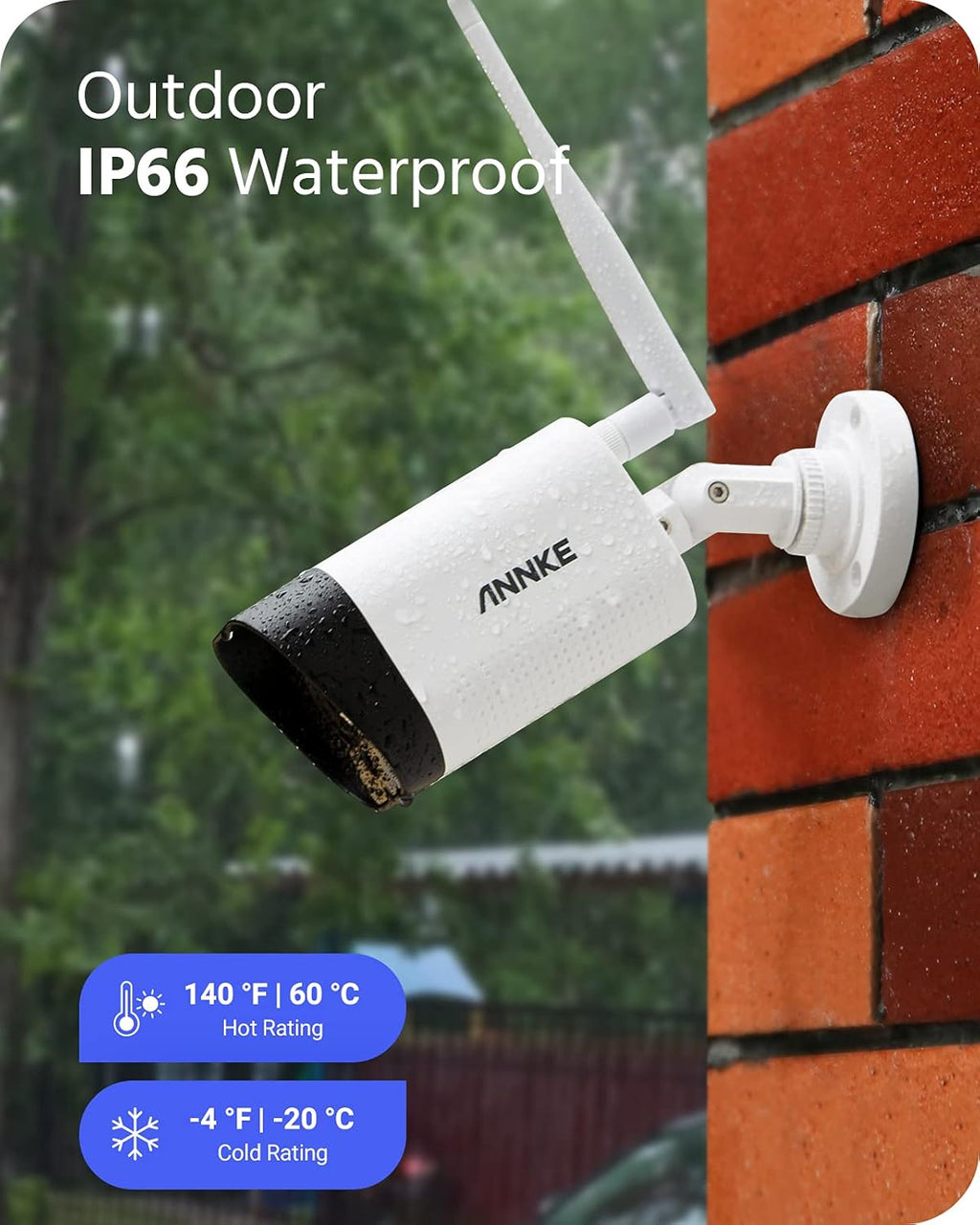 8CH Wireless Security Camera System with 1TB Hard Drive and 8 1440P Outdoor WiFi IP Cameras Z9892