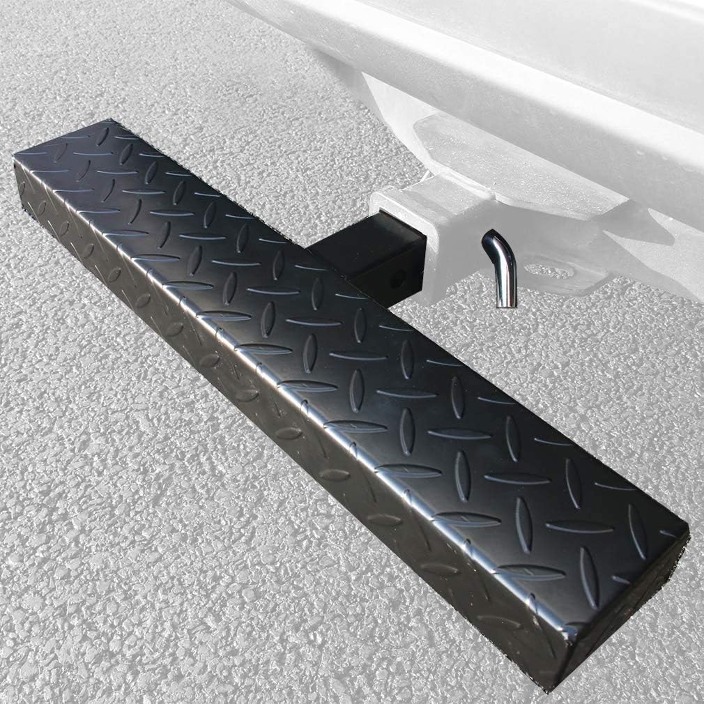 Black Universal Hitch Step for 2 Inch Receivers Pack of 2 B837746