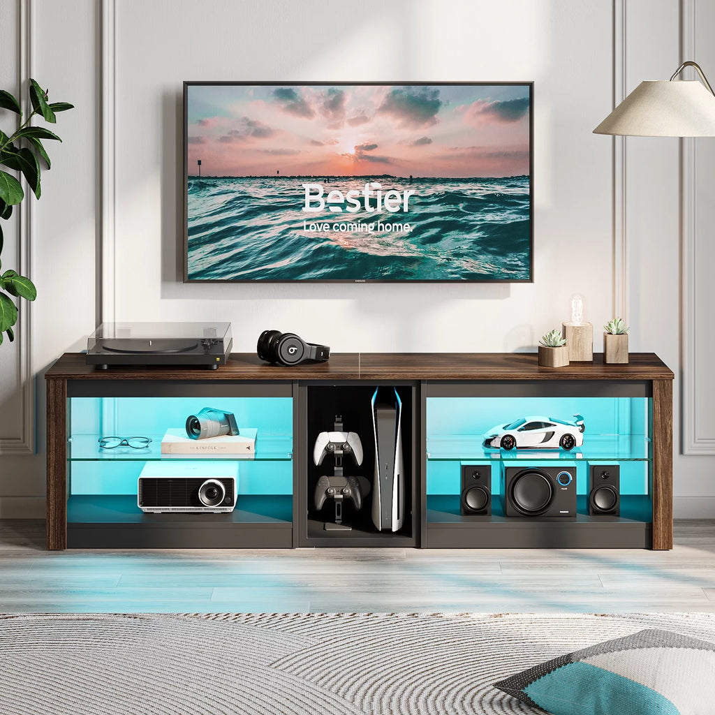 Walnut TV Stand C9473
