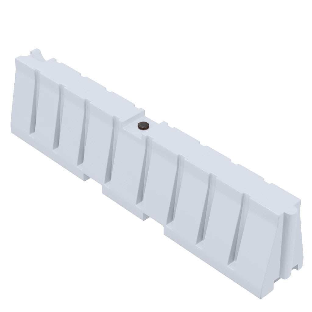 Water/Sand Fillable Roadway Barricade - 24 in. H x 96 in. L x 16 in. W N8331