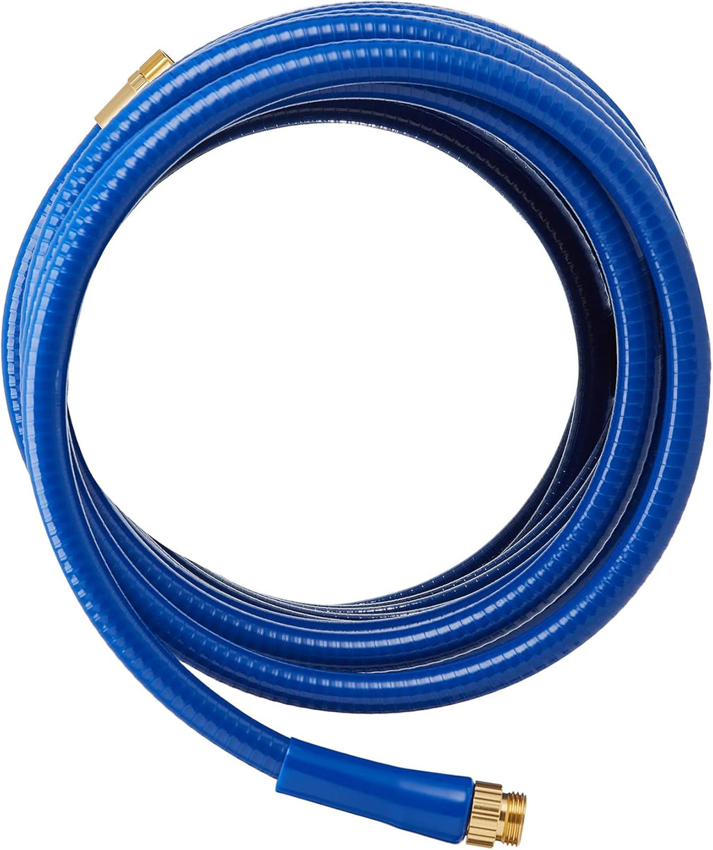 Reinforced Garden Hose 5/8 in. x 50 ft with Brass Fittings Pack of 2 Q27438