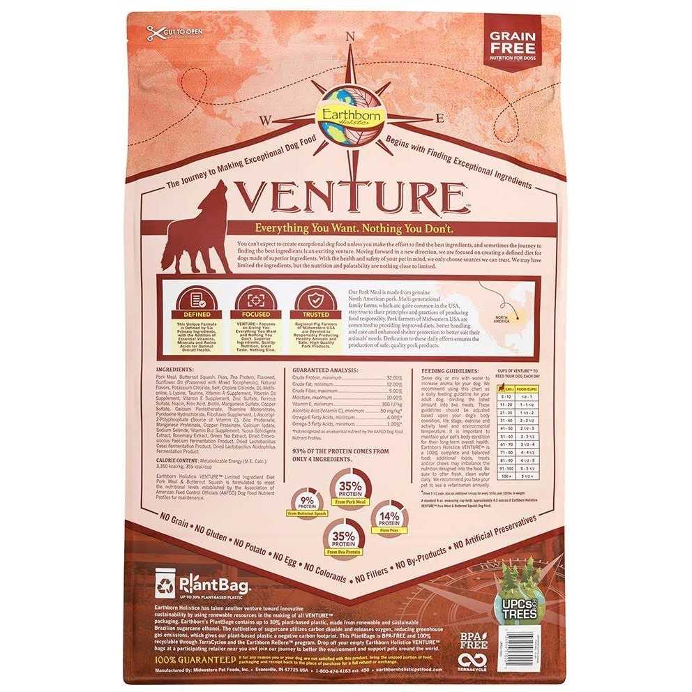 Grain Free Pork Meal & Butternut Squash Dry Dog Food M145959