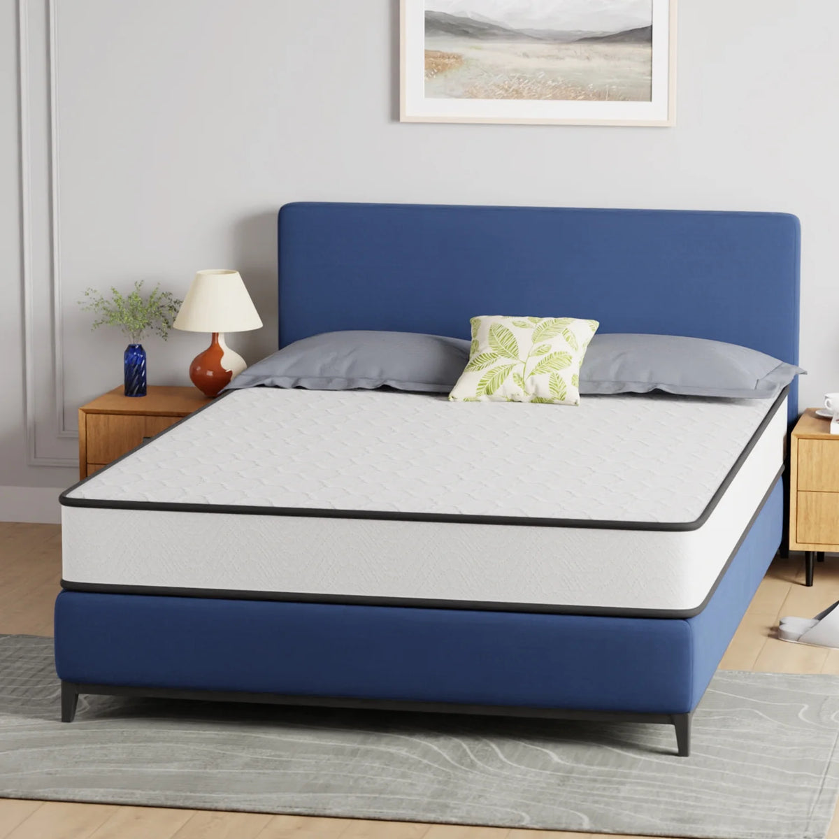 8 Inch Medium Firm Spring Full Size Mattress T70455
