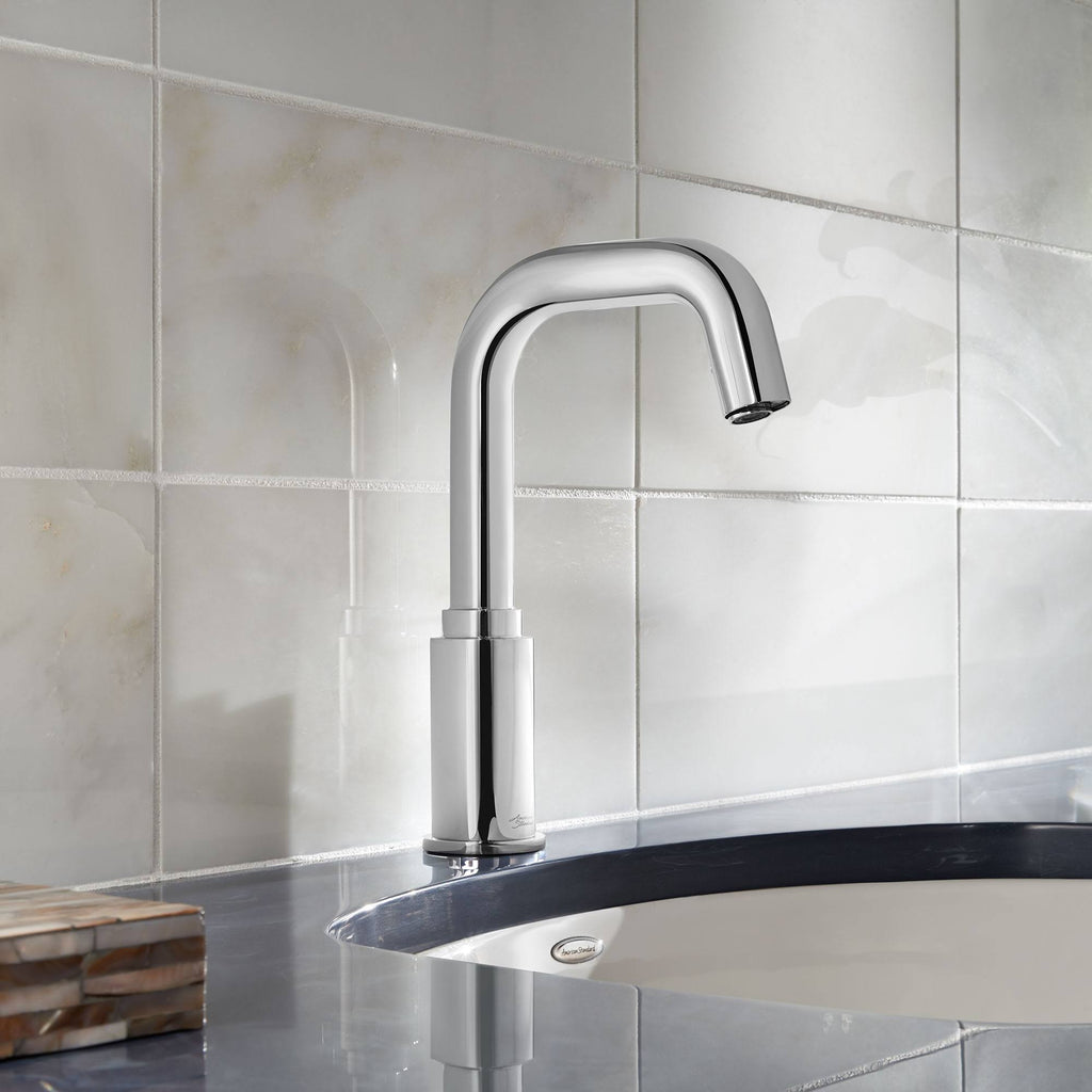 Polished Chrome Deck-Mount Sensor-Operated Faucet E9306