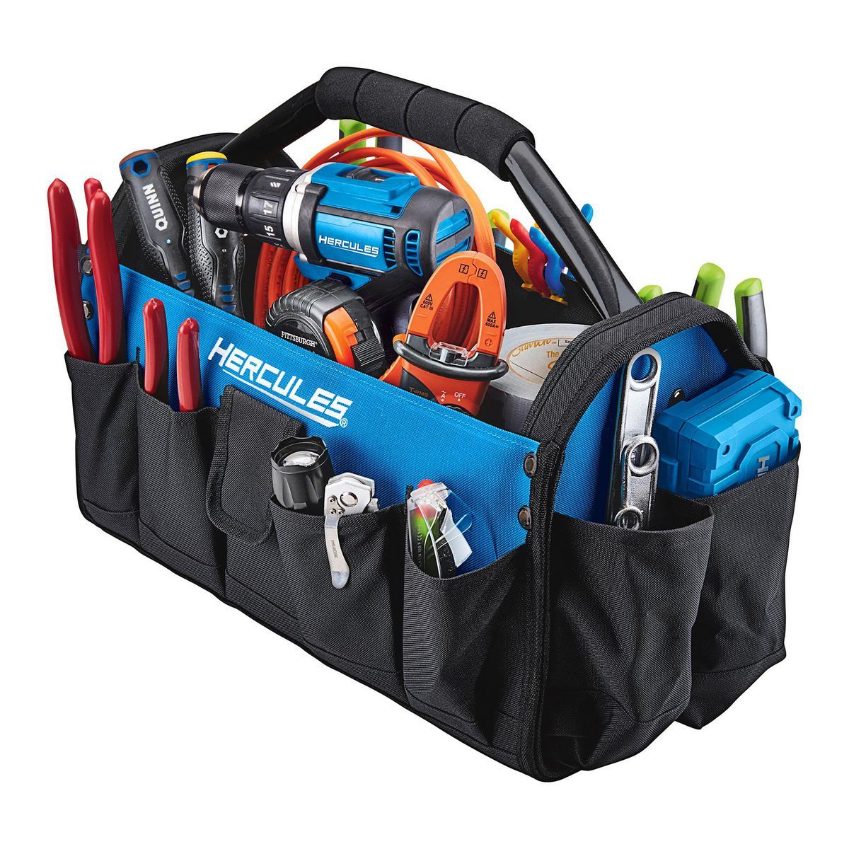 17 in. Tool Tote with 19 Pockets Y168745