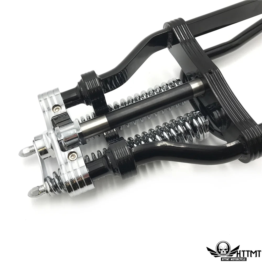 BLACK 24" Springer Front End Handlebar Adapter 2" Bar Riser O5663