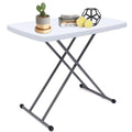 Height Adjustable Folding Table V103