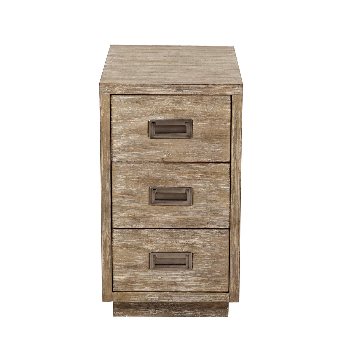 Acacia Wood Three Drawer Side Table T60841