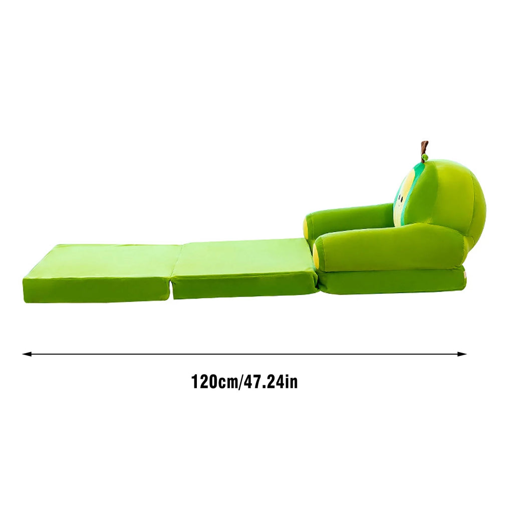 Plush Foldable Kids Sofa Armchair 2 In 1 Sofa Bed L25357