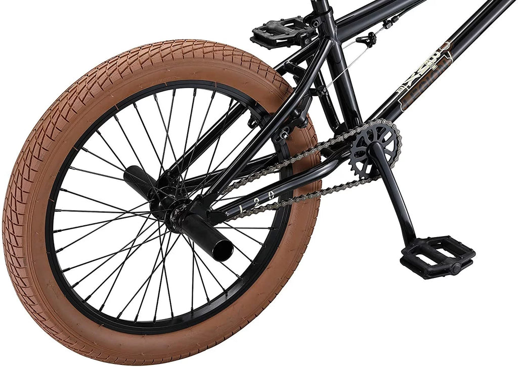 20-Inch Steel Frame Black BMX Bike F891386