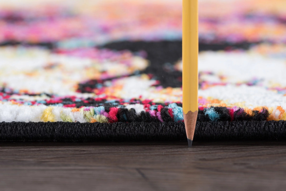 8x11 Multi-Color Large Area Rug S175
