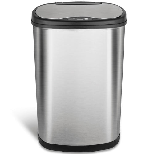 13.2 Gallon Stainless Steel Motion Sensor Trash Can F5505
