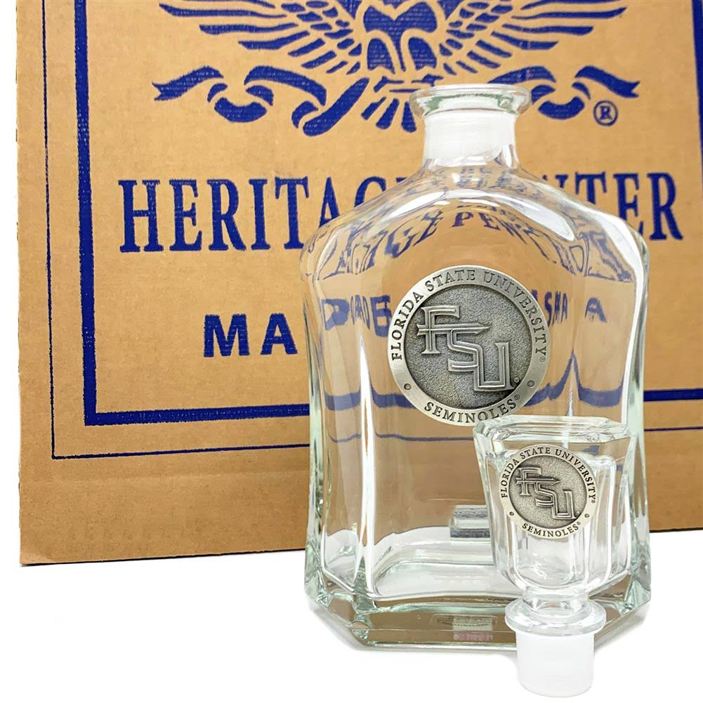 Decanter Set Whiskey Bottle and Glasses Y14093